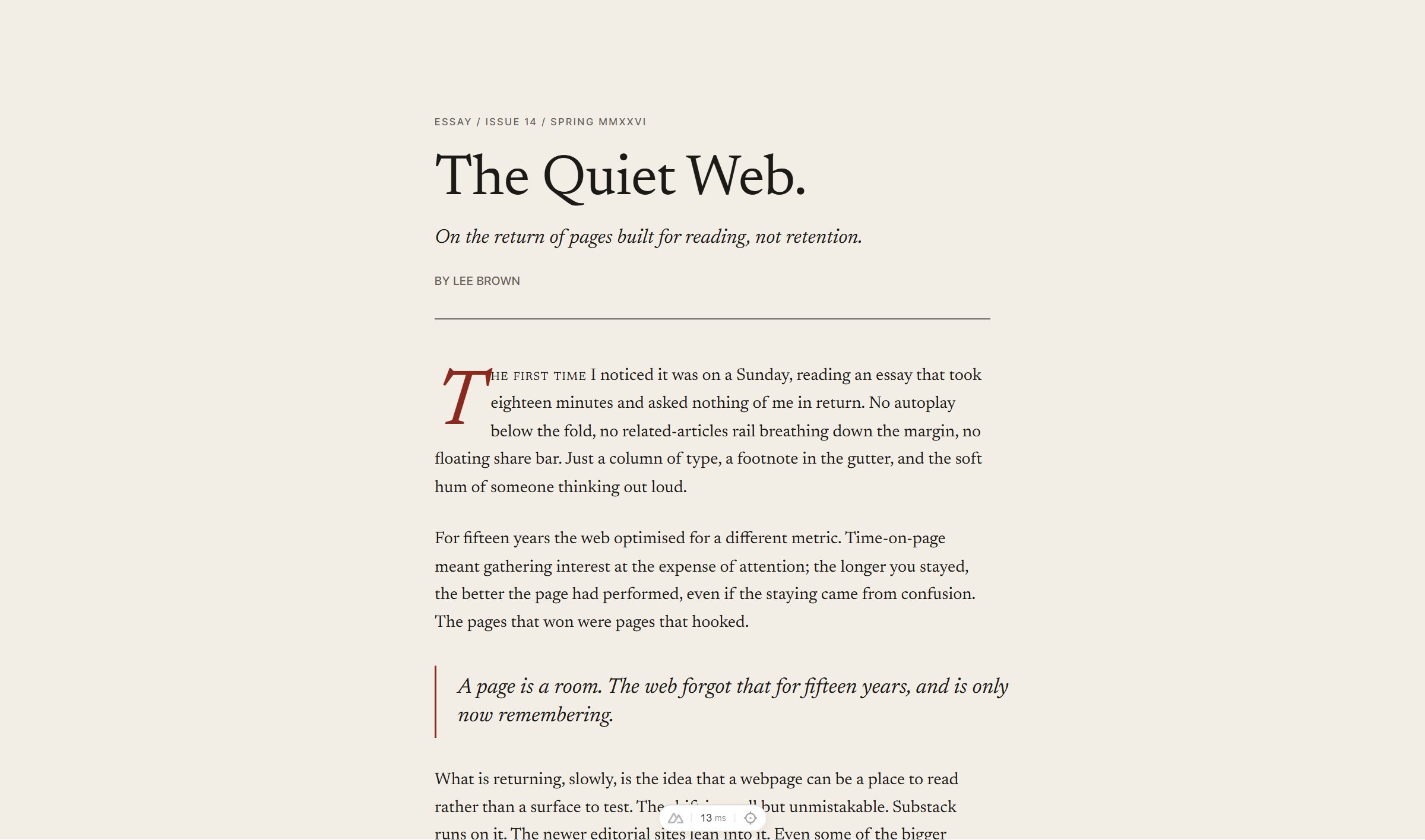 The Margin style preview